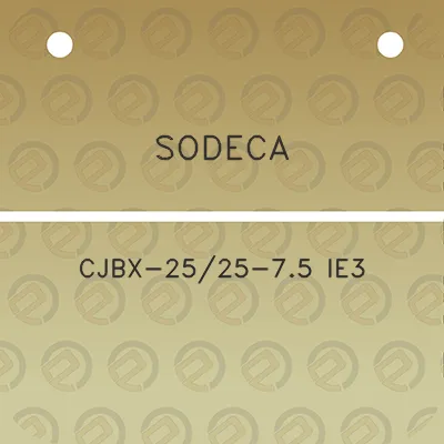 sodeca-cjbx-2525-75-ie3