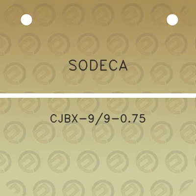 sodeca-cjbx-99-075