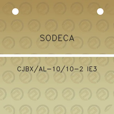 sodeca-cjbxal-1010-2-ie3