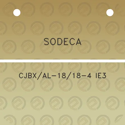 sodeca-cjbxal-1818-4-ie3