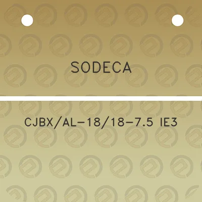 sodeca-cjbxal-1818-75-ie3