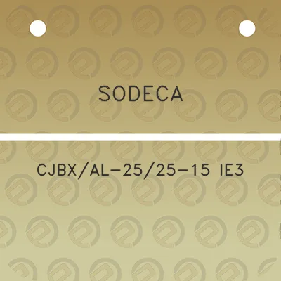 sodeca-cjbxal-2525-15-ie3