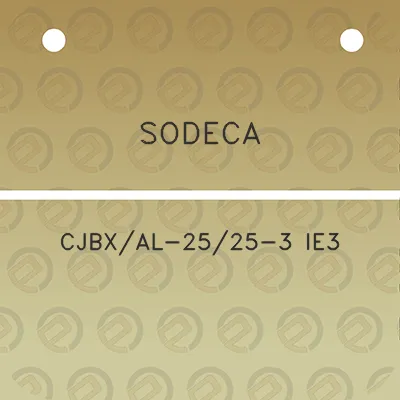 sodeca-cjbxal-2525-3-ie3