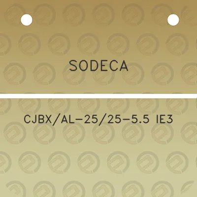 sodeca-cjbxal-2525-55-ie3