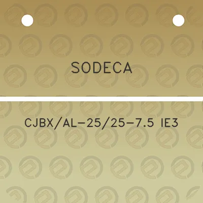 sodeca-cjbxal-2525-75-ie3