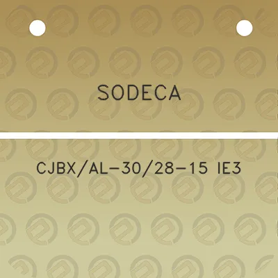 sodeca-cjbxal-3028-15-ie3