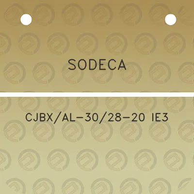 sodeca-cjbxal-3028-20-ie3