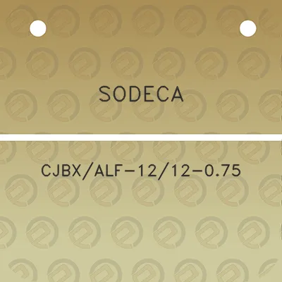 sodeca-cjbxalf-1212-075