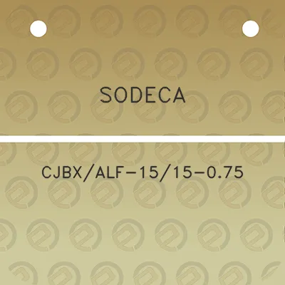 sodeca-cjbxalf-1515-075