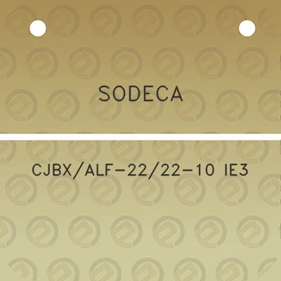 sodeca-cjbxalf-2222-10-ie3