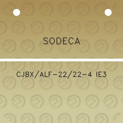 sodeca-cjbxalf-2222-4-ie3