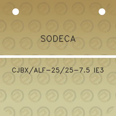 sodeca-cjbxalf-2525-75-ie3