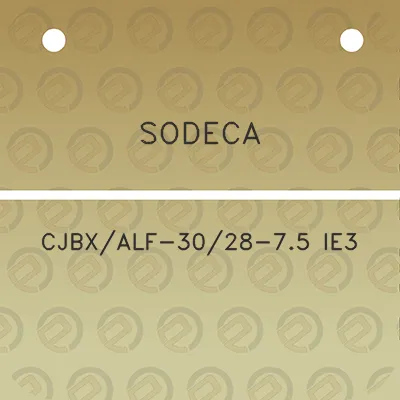 sodeca-cjbxalf-3028-75-ie3