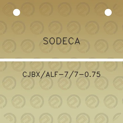 sodeca-cjbxalf-77-075