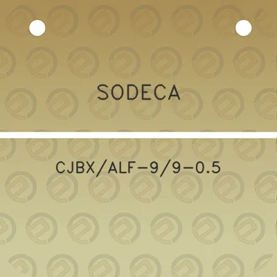 sodeca-cjbxalf-99-05