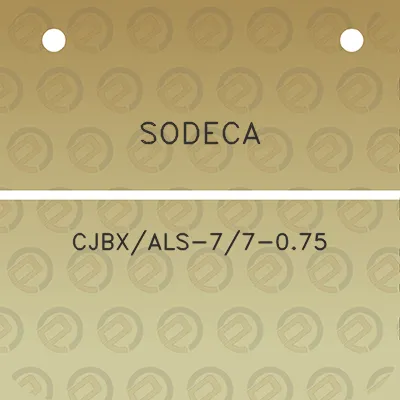 sodeca-cjbxals-77-075