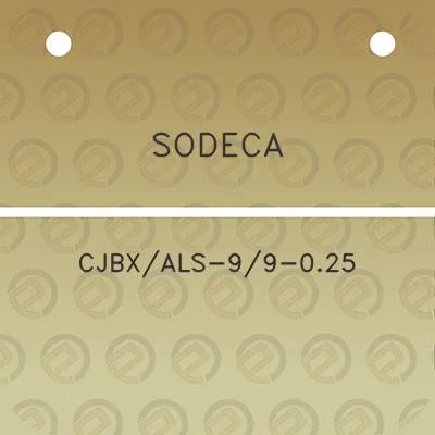 sodeca-cjbxals-99-025