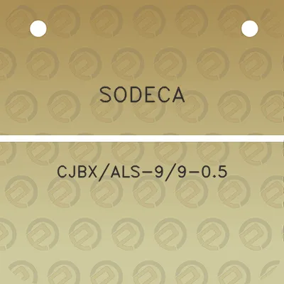 sodeca-cjbxals-99-05