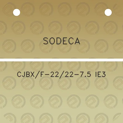 sodeca-cjbxf-2222-75-ie3