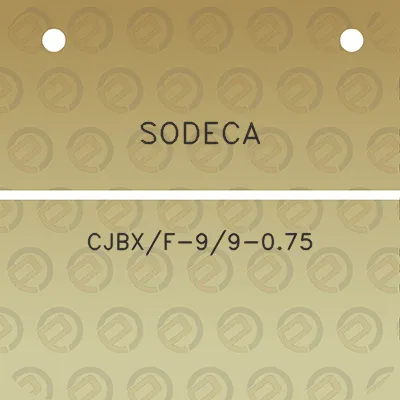 sodeca-cjbxf-99-075