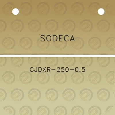 sodeca-cjdxr-250-05