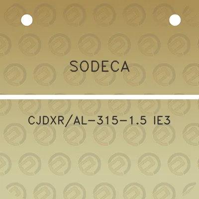 sodeca-cjdxral-315-15-ie3