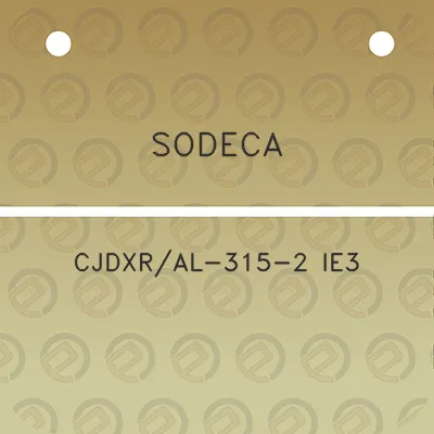 sodeca-cjdxral-315-2-ie3