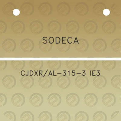 sodeca-cjdxral-315-3-ie3