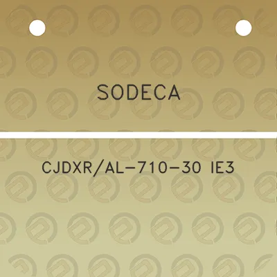 sodeca-cjdxral-710-30-ie3