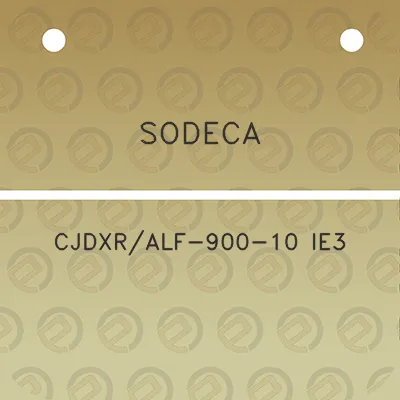 sodeca-cjdxralf-900-10-ie3