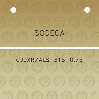 sodeca-cjdxrals-315-075