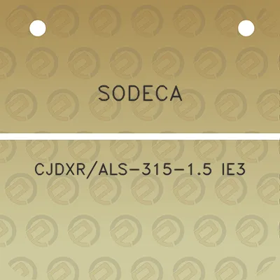 sodeca-cjdxrals-315-15-ie3