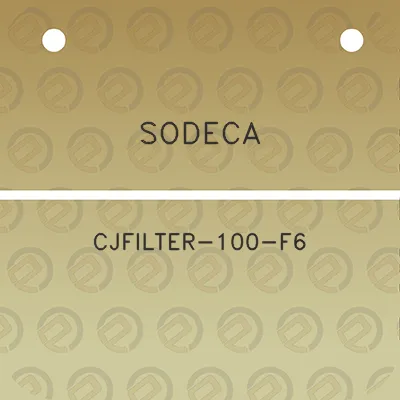 sodeca-cjfilter-100-f6