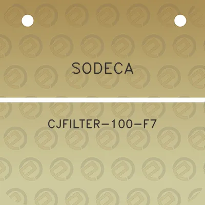 sodeca-cjfilter-100-f7