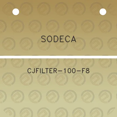 sodeca-cjfilter-100-f8