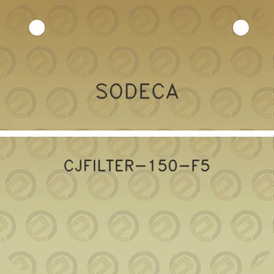 sodeca-cjfilter-150-f5