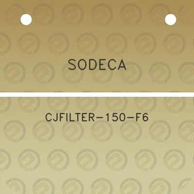 sodeca-cjfilter-150-f6