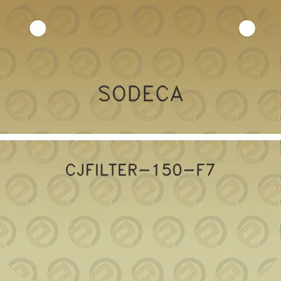 sodeca-cjfilter-150-f7