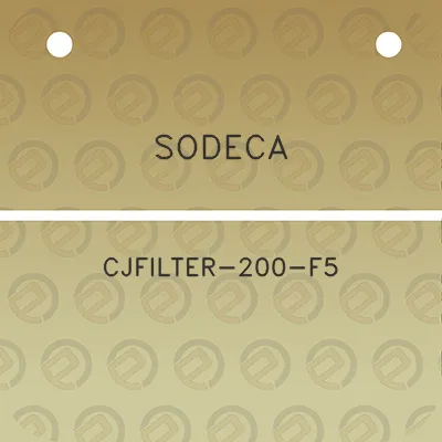 sodeca-cjfilter-200-f5