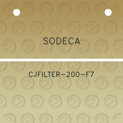 sodeca-cjfilter-200-f7