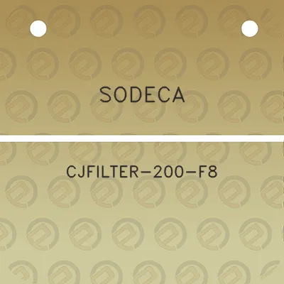 sodeca-cjfilter-200-f8