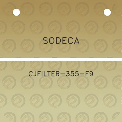 sodeca-cjfilter-355-f9