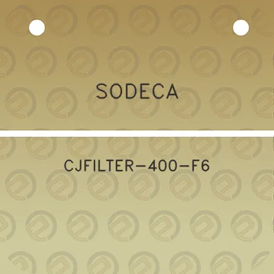 sodeca-cjfilter-400-f6