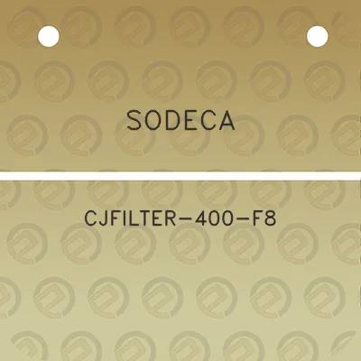 sodeca-cjfilter-400-f8