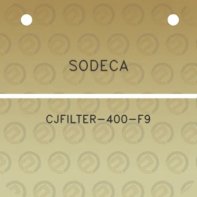 sodeca-cjfilter-400-f9