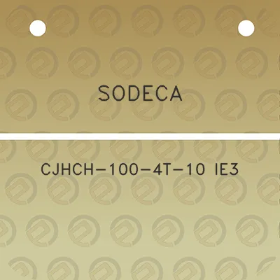 sodeca-cjhch-100-4t-10-ie3