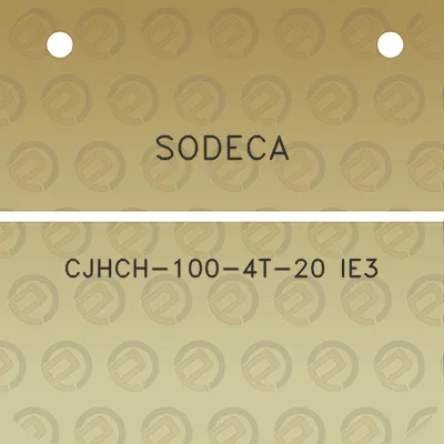 sodeca-cjhch-100-4t-20-ie3