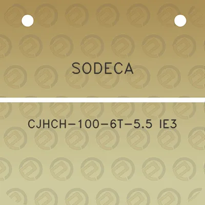 sodeca-cjhch-100-6t-55-ie3