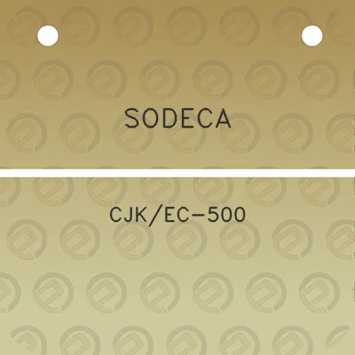 sodeca-cjkec-500