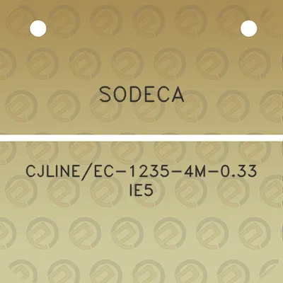 sodeca-cjlineec-1235-4m-033-ie5